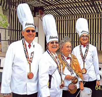 Belgian town upholds 22-year tradition, cooks giant omelet despite